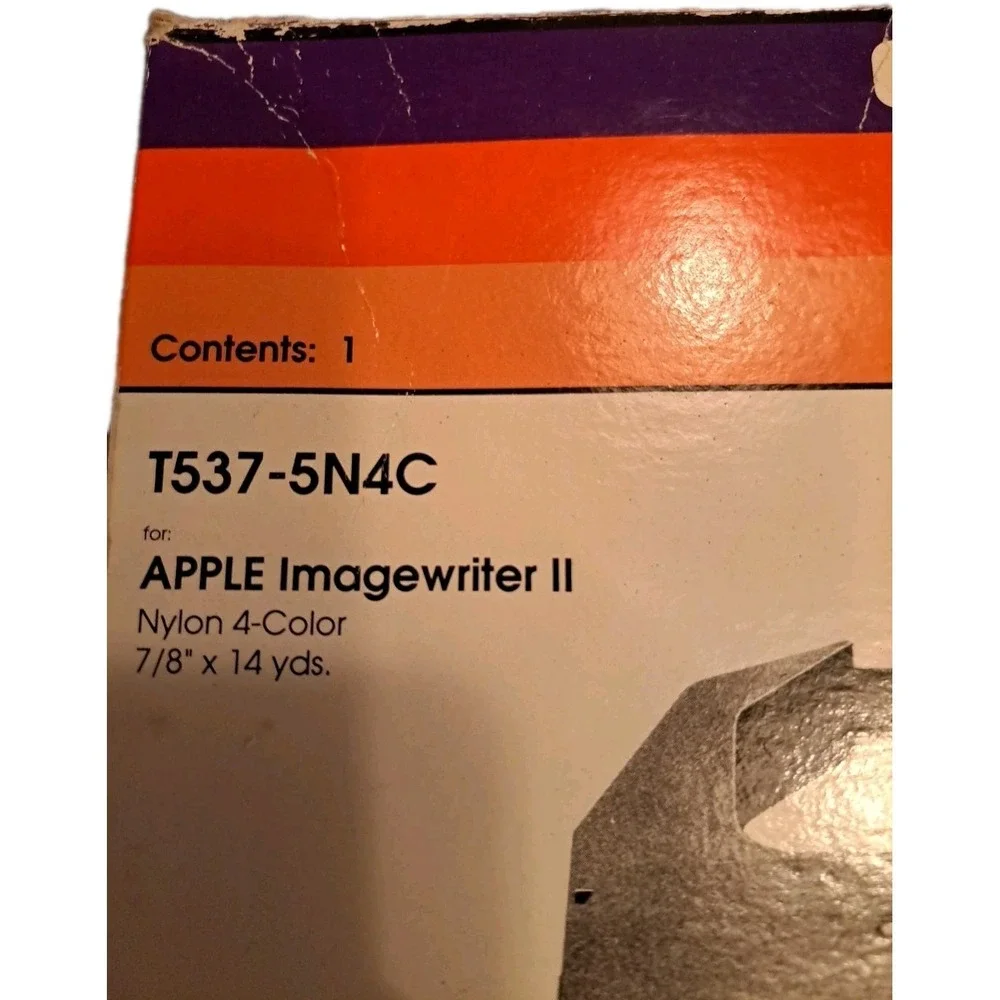 CRC APPLE Imagewriter II Ribbon T537-5N4C